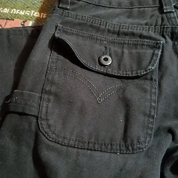 Levi's Black Demin Plumber Jean 12 reg 26 x 26 - Picture 7 of 7